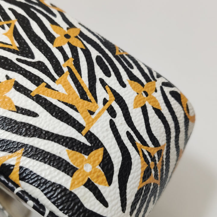 Louis Vuitton Monogram Giant Jungle Beach Pouch Gold Hardware