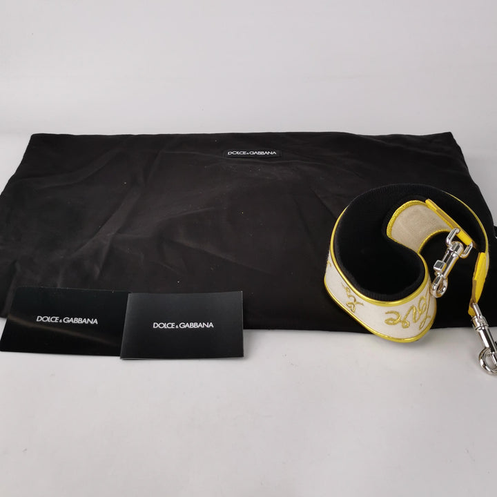 Dolce & Gabbana Medium Miss Sicily Jelly Bag Yellow Translucent PVC Silver Hardware