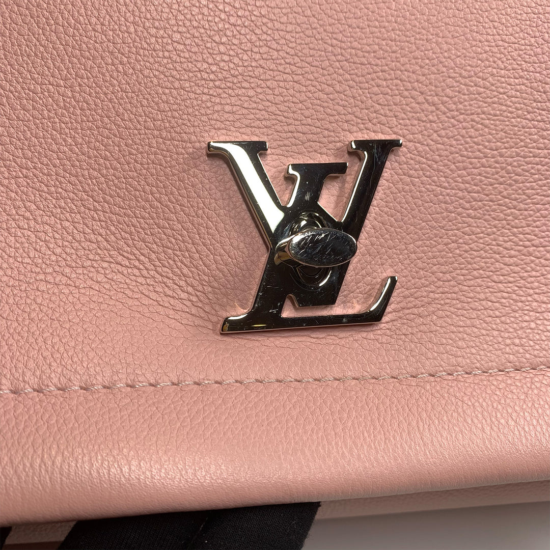 Louis Vuitton Pink Lockme II Leather Crossbody Bag