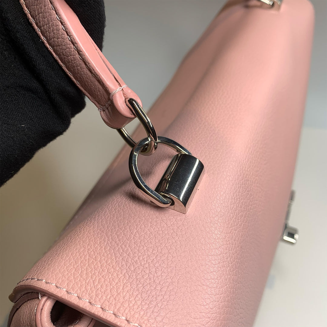 Louis Vuitton Pink Lockme II Leather Crossbody Bag