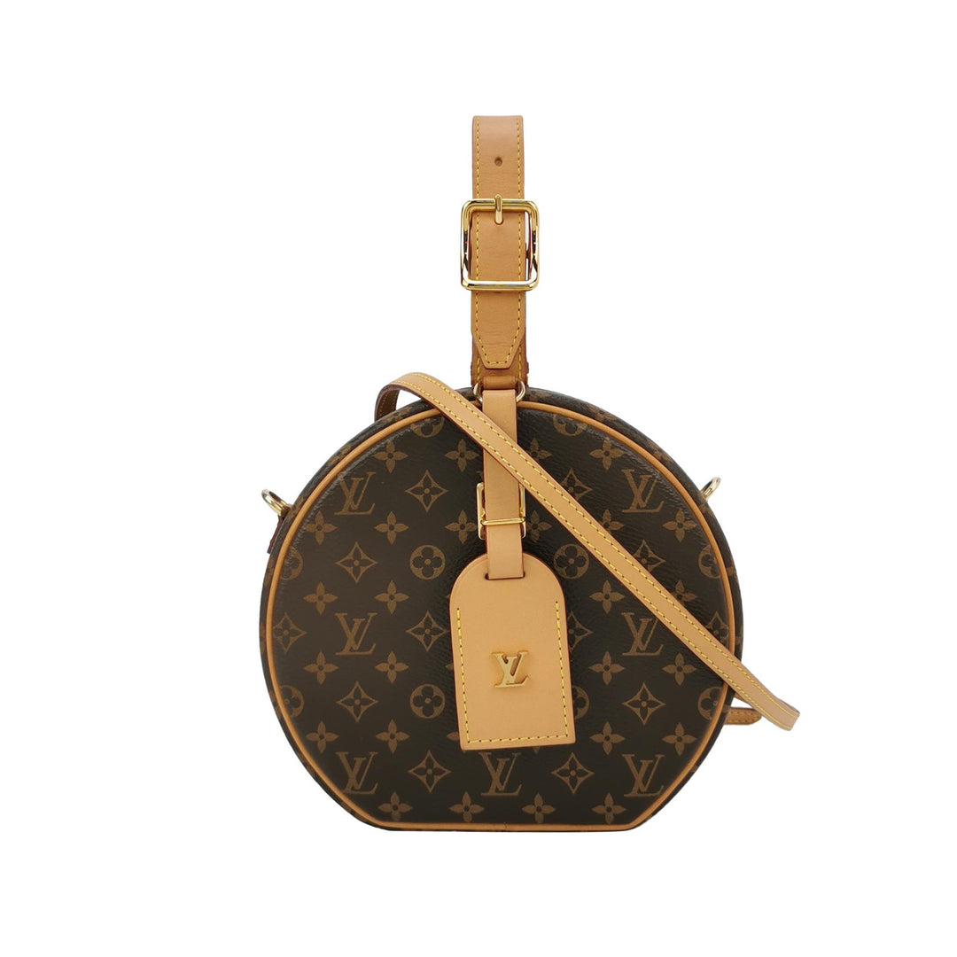 Louis Vuitton Petite Boite Chapeau Monogram Coated Canvas PM