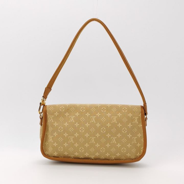 Louis Vuitton Vintage Lin Marjorie Mini Shoulder Bag in Beige Brown Monogram