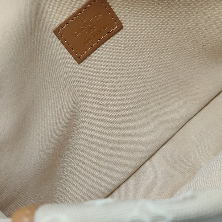 Louis Vuitton Vintage Lin Marjorie Mini Shoulder Bag in Beige Brown Monogram