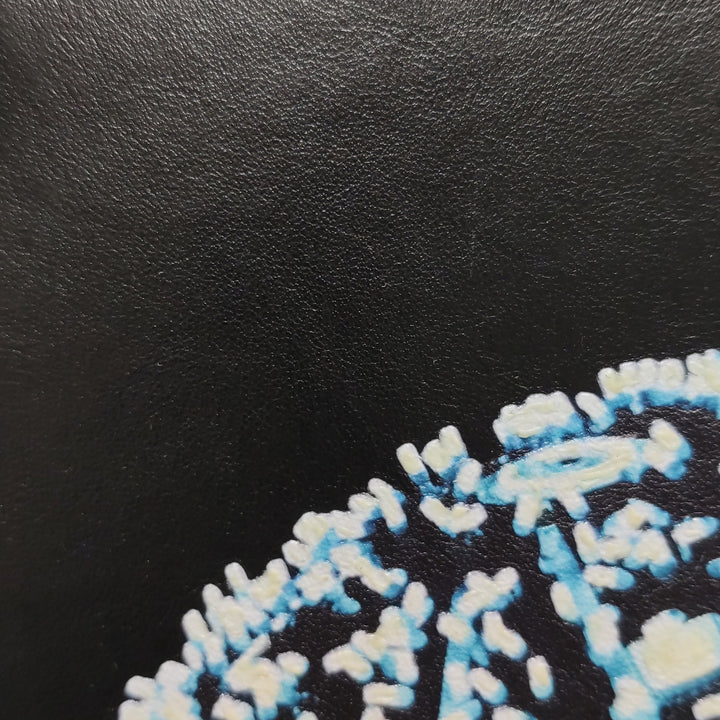 Dior X Wang Yuyang Calfskin Bead Embroidered The Lunar Landscape Medium Lady Dior Art Black Multi colour