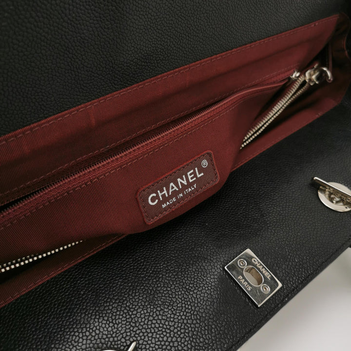 Chanel Coco Shopping Tote Bag Beige Black