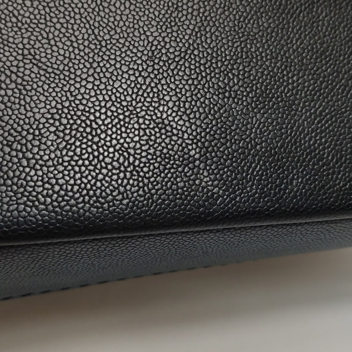 Chanel Coco Shopping Tote Bag Beige Black