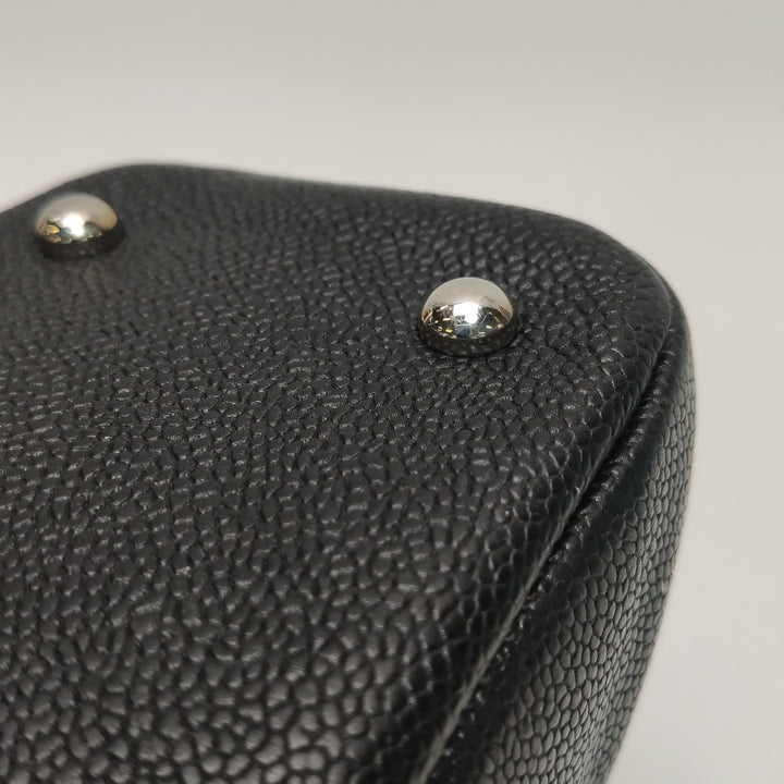 Chanel Coco Shopping Tote Bag Beige Black