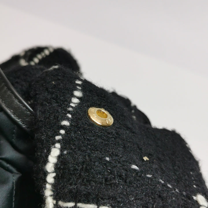 Chanel 22 Tweed Hobo Bag