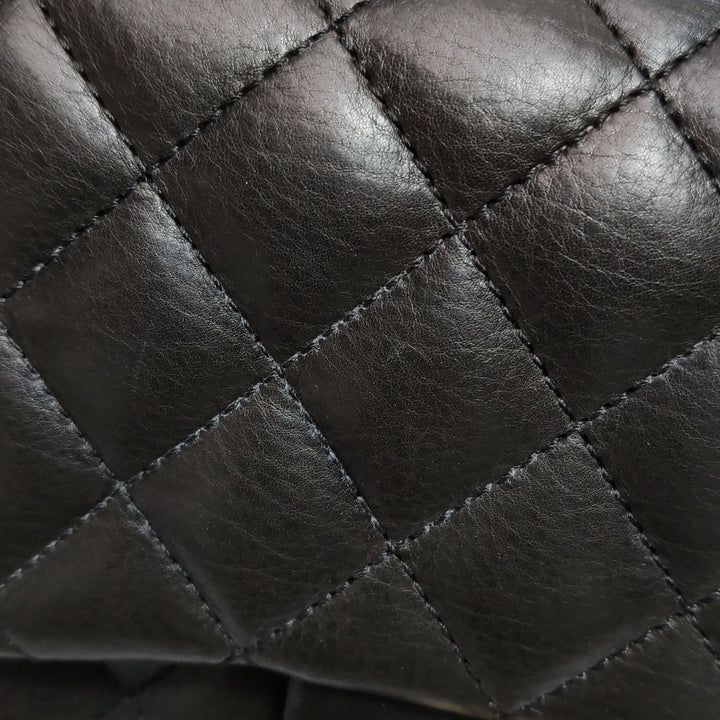 Chanel Mini Rock The Corner Flap Bag in Black