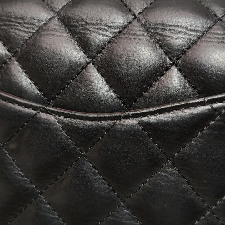 Chanel Mini Rock The Corner Flap Bag in Black