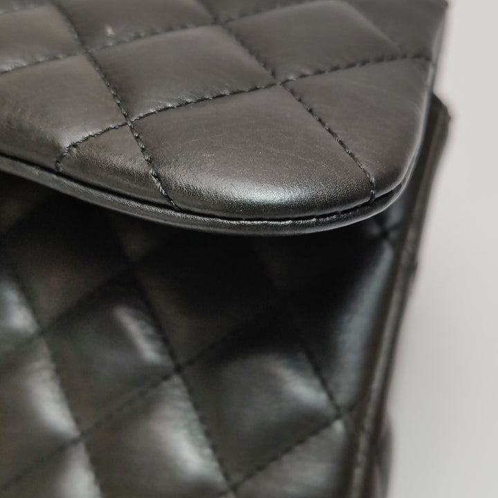 Chanel Mini Rock The Corner Flap Bag in Black