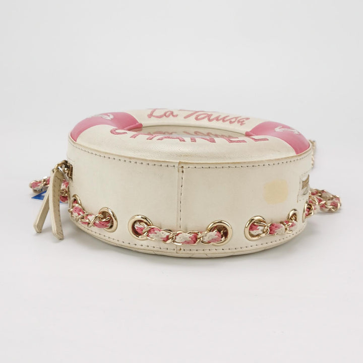 Chanel Round La Pausa Shoulder Bag CC Logo