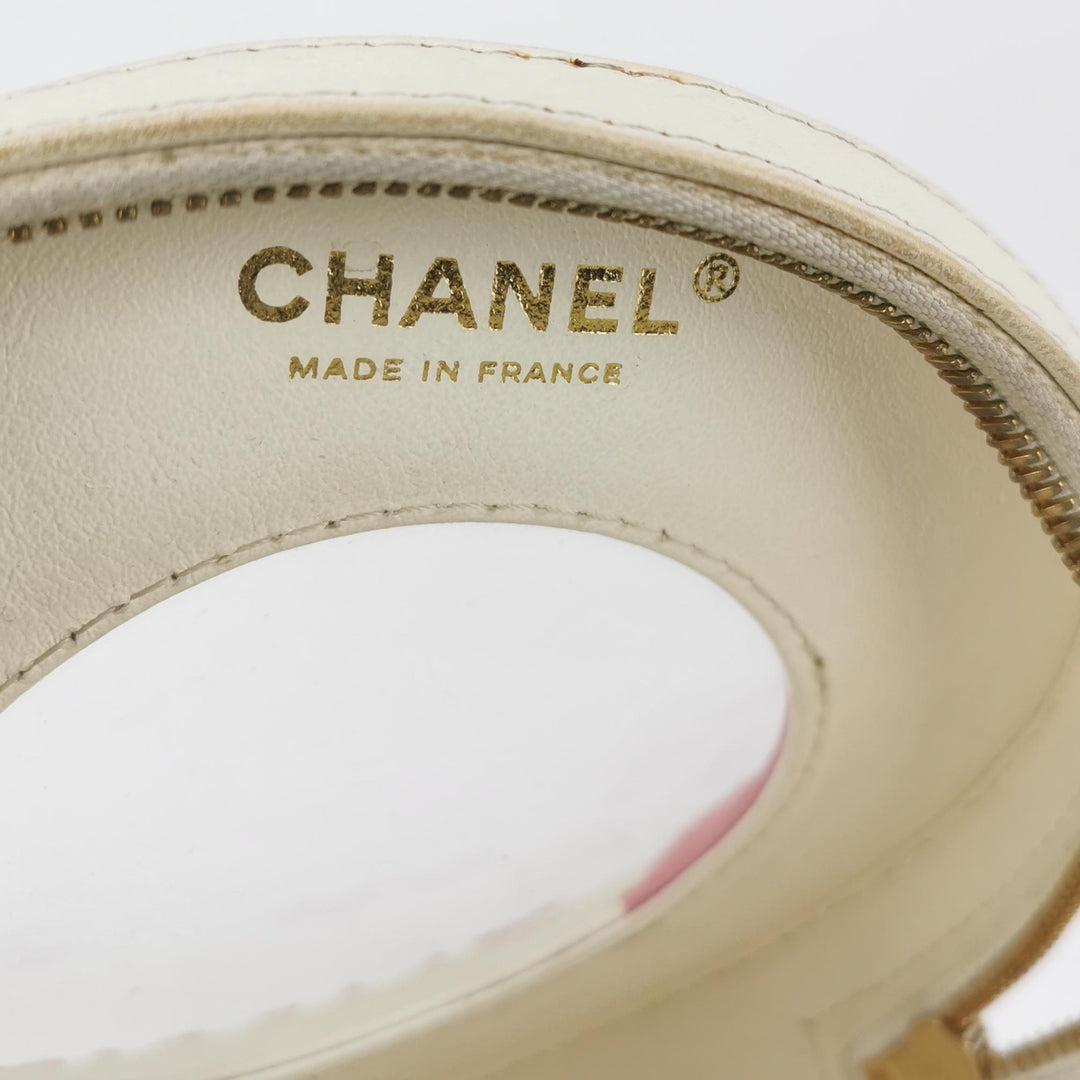 Chanel Round La Pausa Shoulder Bag CC Logo