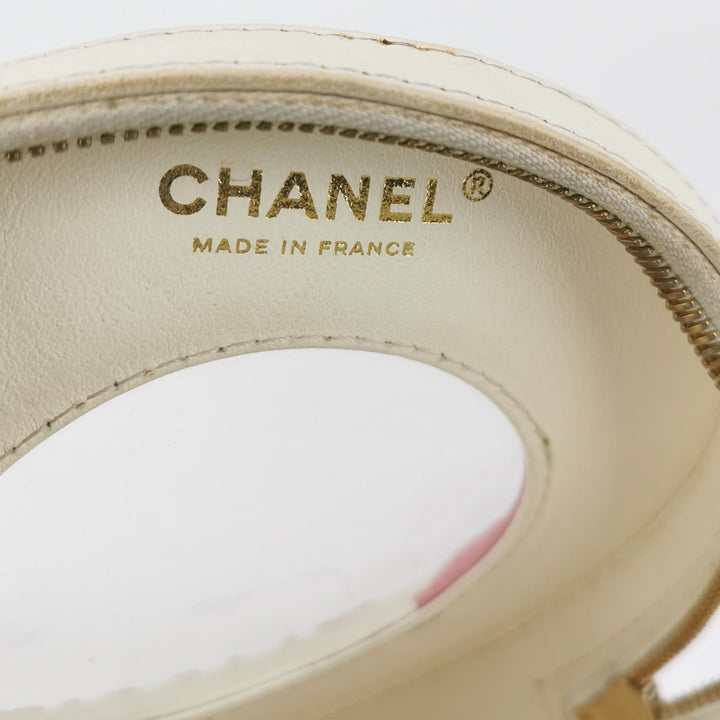 Chanel Round La Pausa Shoulder Bag CC Logo