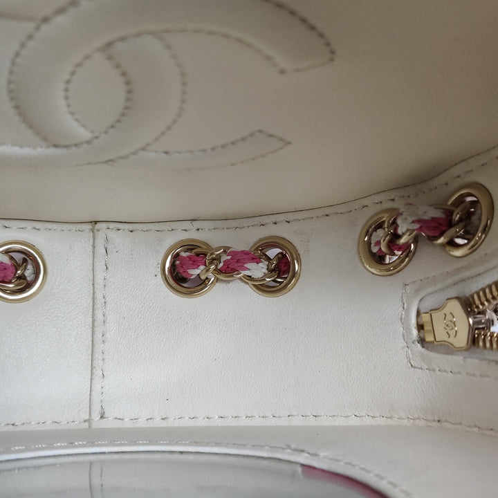 Chanel Round La Pausa Shoulder Bag CC Logo