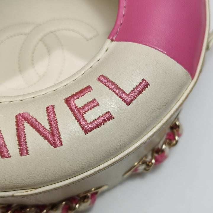 Chanel Round La Pausa Shoulder Bag CC Logo