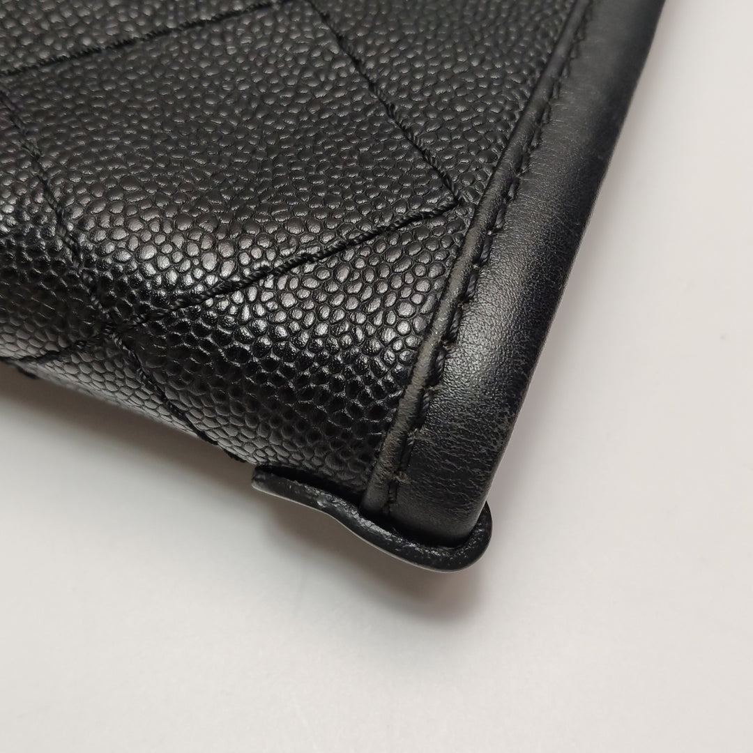 Chanel On The Road Caviar Leather Tote Bag In Black