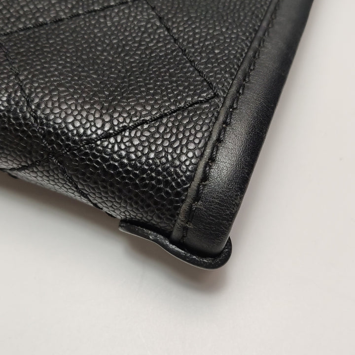 Chanel On The Road Caviar Leather Tote Bag In Black