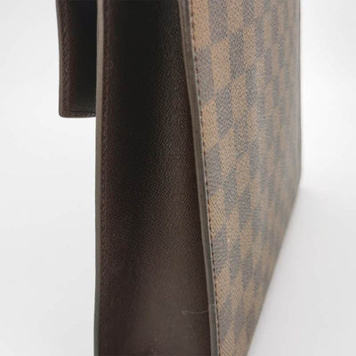 Louis Vuitton Vintage Malesherbes Ebene Damier Canvas Hand Bag