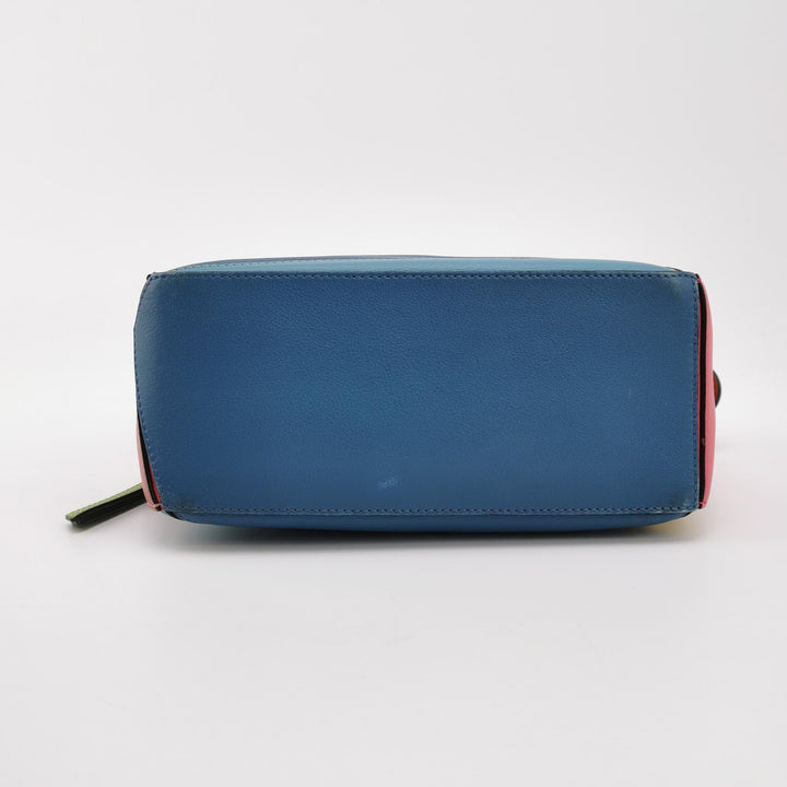 Loewe Small Puzzle Bag in Colour-Block Calfskin Leather