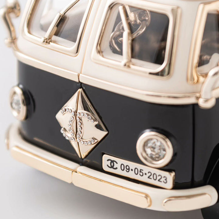 Chanel Mini Van Minaudiere with Gold Hardware