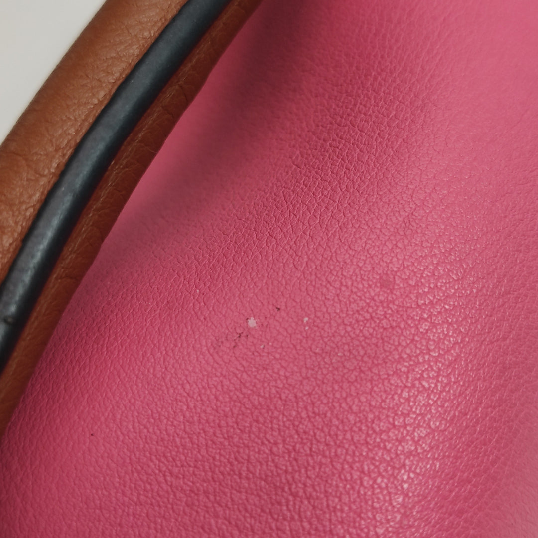 Loewe Small Puzzle Bag in Colour-Block Calfskin Leather