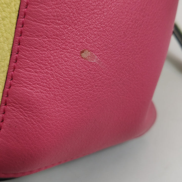 Loewe Small Puzzle Bag in Colour-Block Calfskin Leather