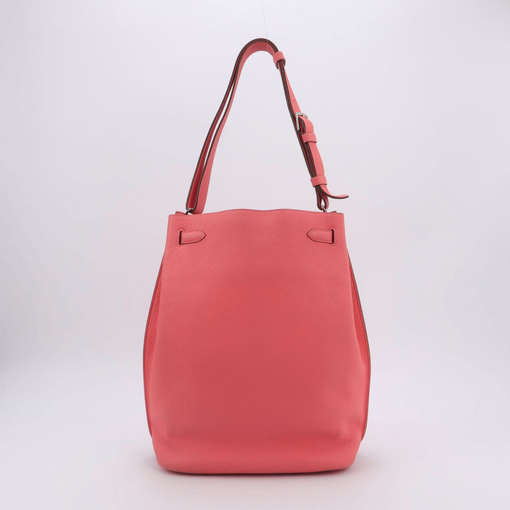 Hermes So Kelly A5 Bougainvillea 26 Togo Leather Palladium Hardware Square Q 2013