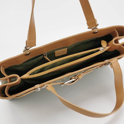 Dior Vintage Oblique Jacquard Handbag Green and Brown Bag
