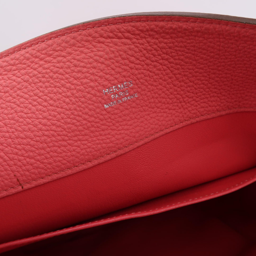 Hermes So Kelly A5 Bougainvillea 26 Togo Leather Palladium Hardware Square Q 2013