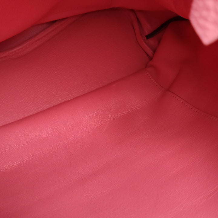 Hermes So Kelly A5 Bougainvillea 26 Togo Leather Palladium Hardware Square Q 2013