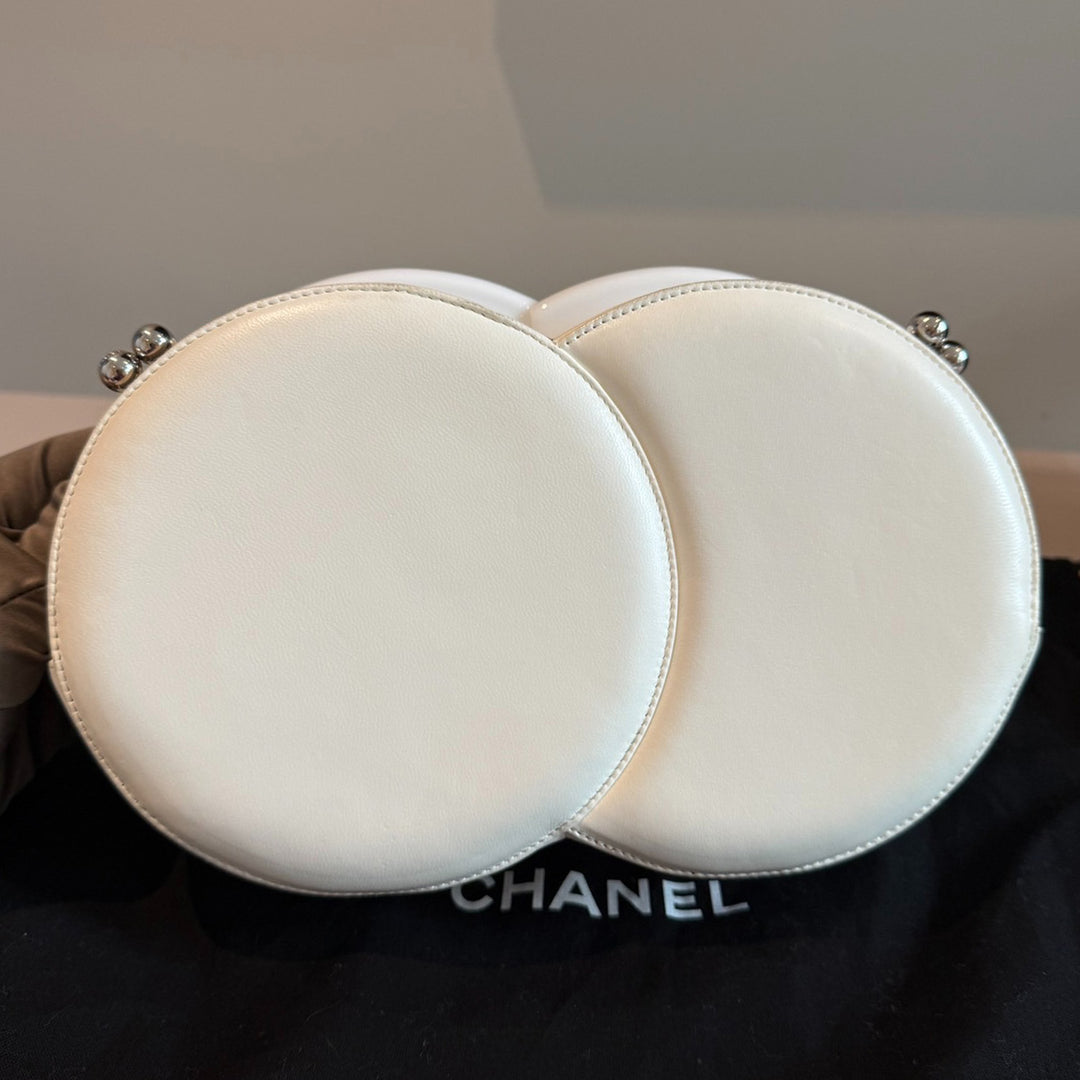 Chanel Brasserie Gabrielle Plates Minaudiere in White Plexiglass