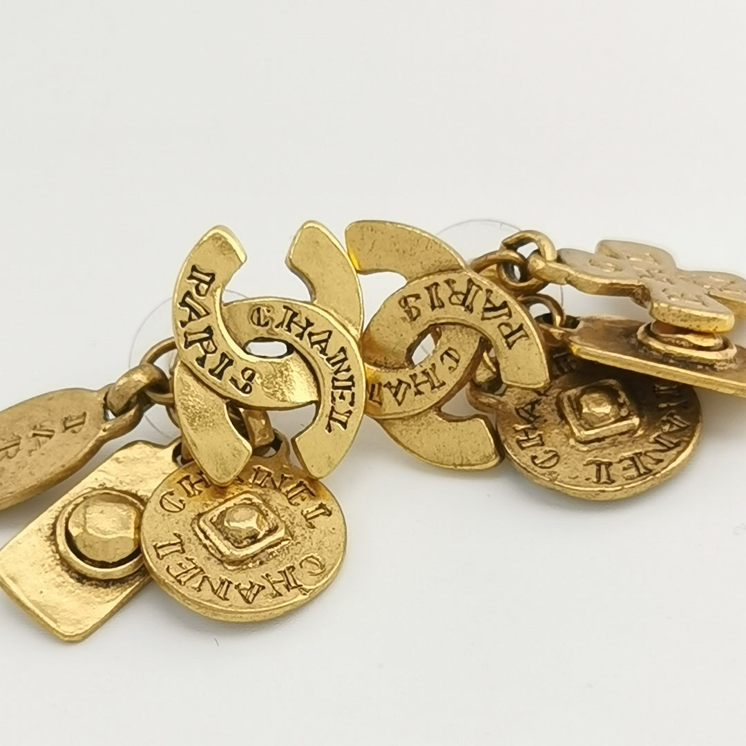 Chanel Vintage CC Logo Studs