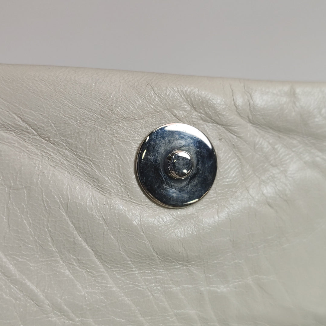 Chanel E/W Scales Black White Flap Bag