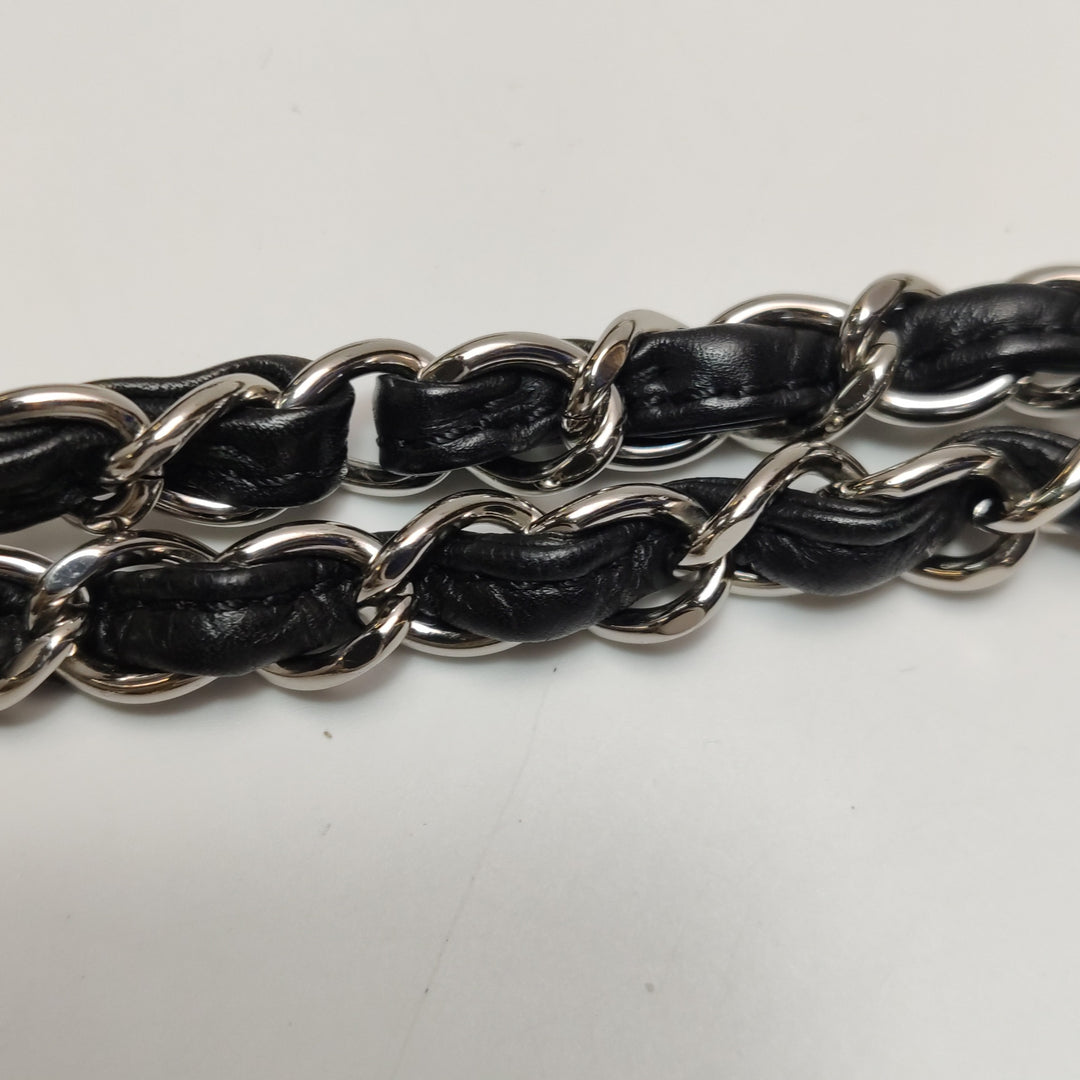 Chanel Karl's Cabas Black Leather Tote Bag