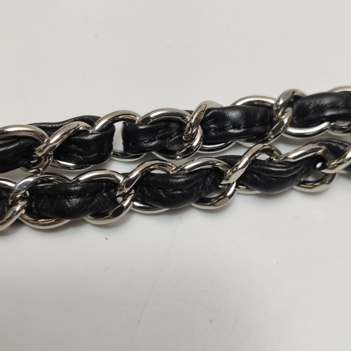 Chanel Karl's Cabas Black Leather Tote Bag