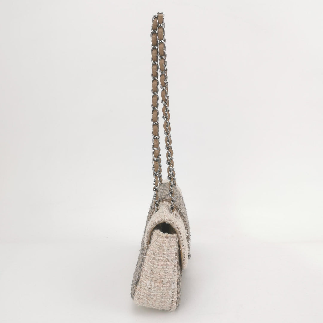 Chanel Fantasy Multi Coloured Tweed Flap Shoulder Bag