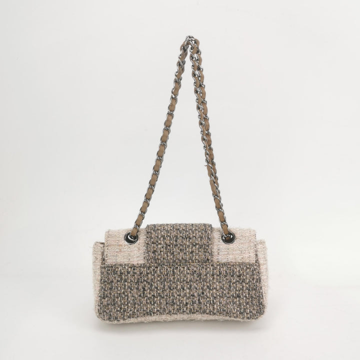 Chanel Fantasy Multi Coloured Tweed Flap Shoulder Bag