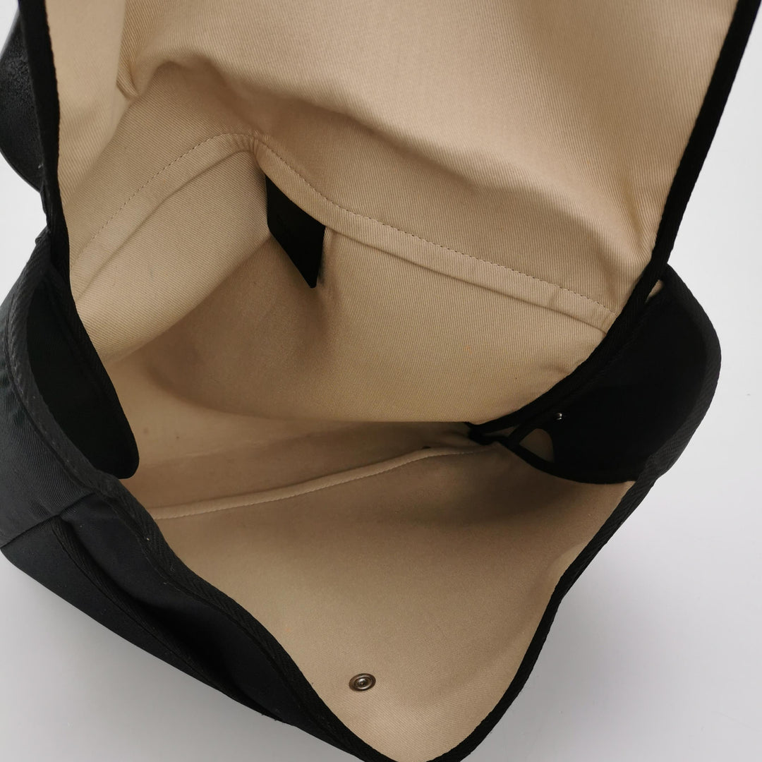 Chanel Sport Convertible Shoulder Bag Black White CC Logo