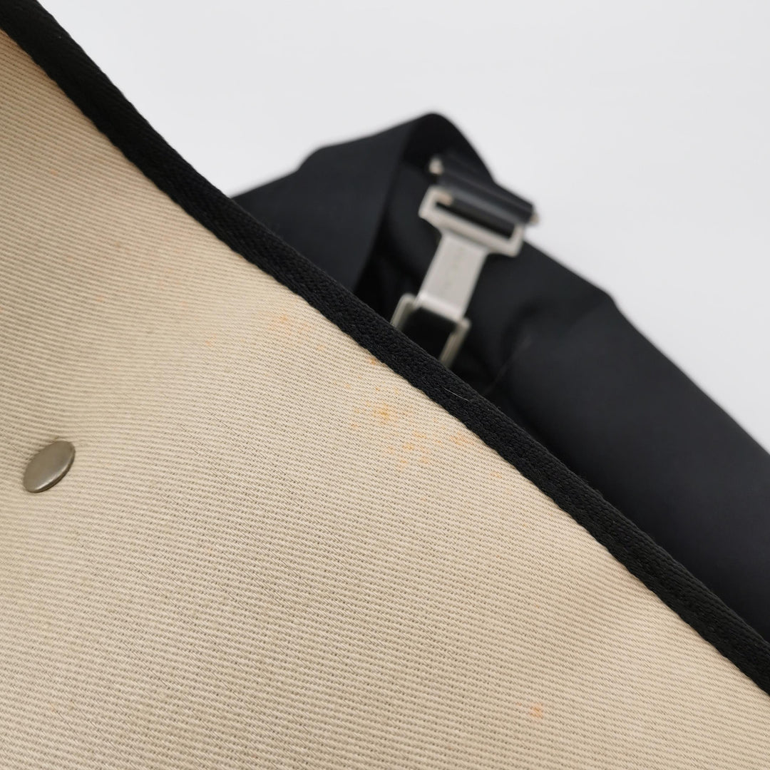 Chanel Sport Convertible Shoulder Bag Black White CC Logo