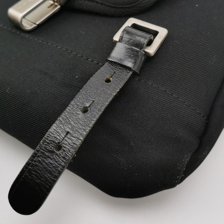 Chanel Sport Convertible Shoulder Bag Black White CC Logo