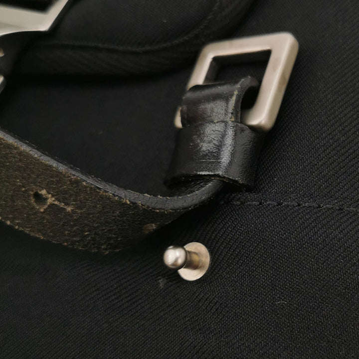 Chanel Sport Convertible Shoulder Bag Black White CC Logo