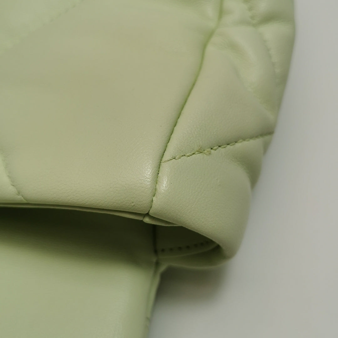 Chanel 19 Flap Bag Small Light Green Mixed Hardware