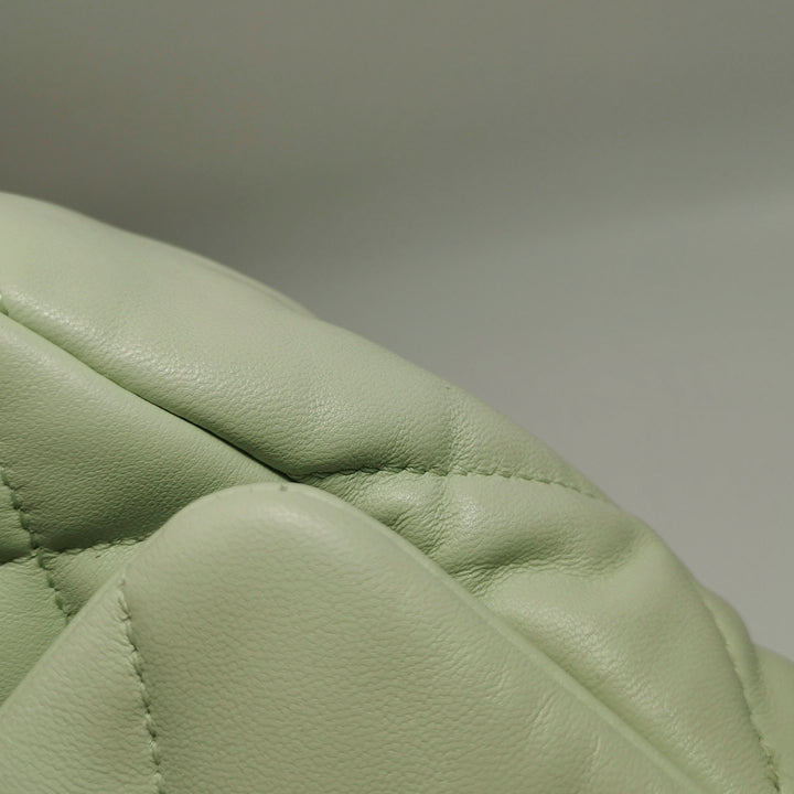 Chanel 19 Flap Bag Small Light Green Mixed Hardware