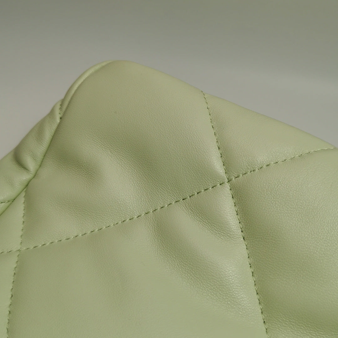 Chanel 19 Flap Bag Small Light Green Mixed Hardware