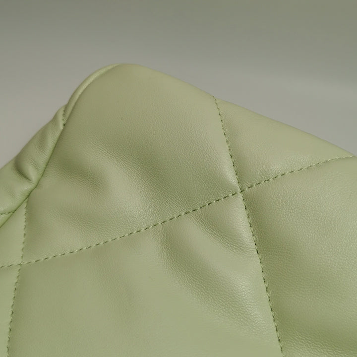 Chanel 19 Flap Bag Small Light Green Mixed Hardware