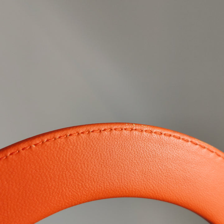 Dior Lady Dior Medium Tweed Orange Multicolour