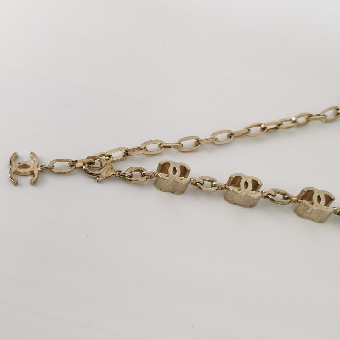 Chanel Multi CC Logo Chocker Necklace