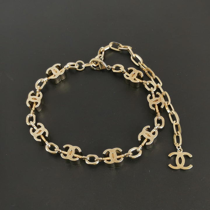 Chanel Multi CC Logo Chocker Necklace