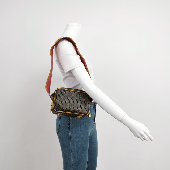 Louis Vuitton Monogram Perforated Mini Trocadero Bag